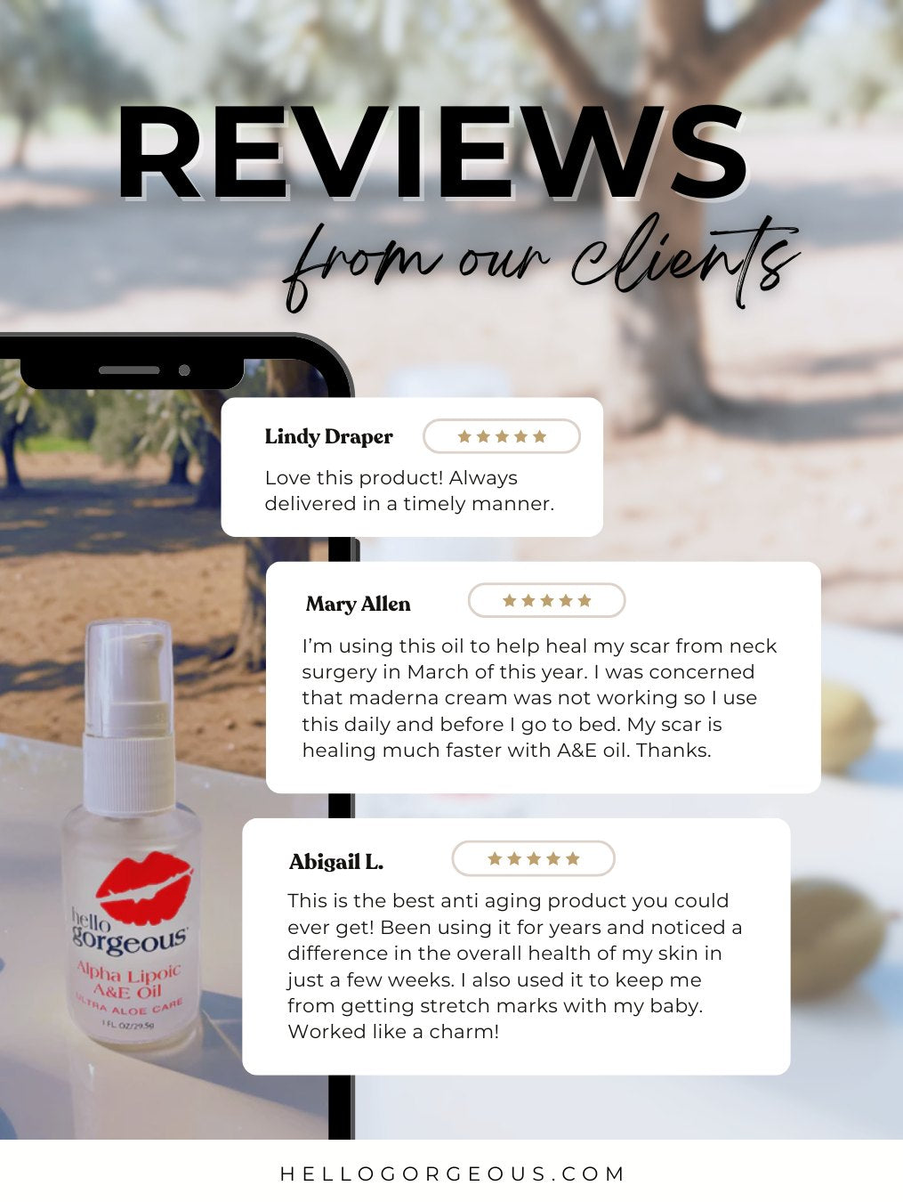 Alpha Lipoic A&E Oil Eye Serum