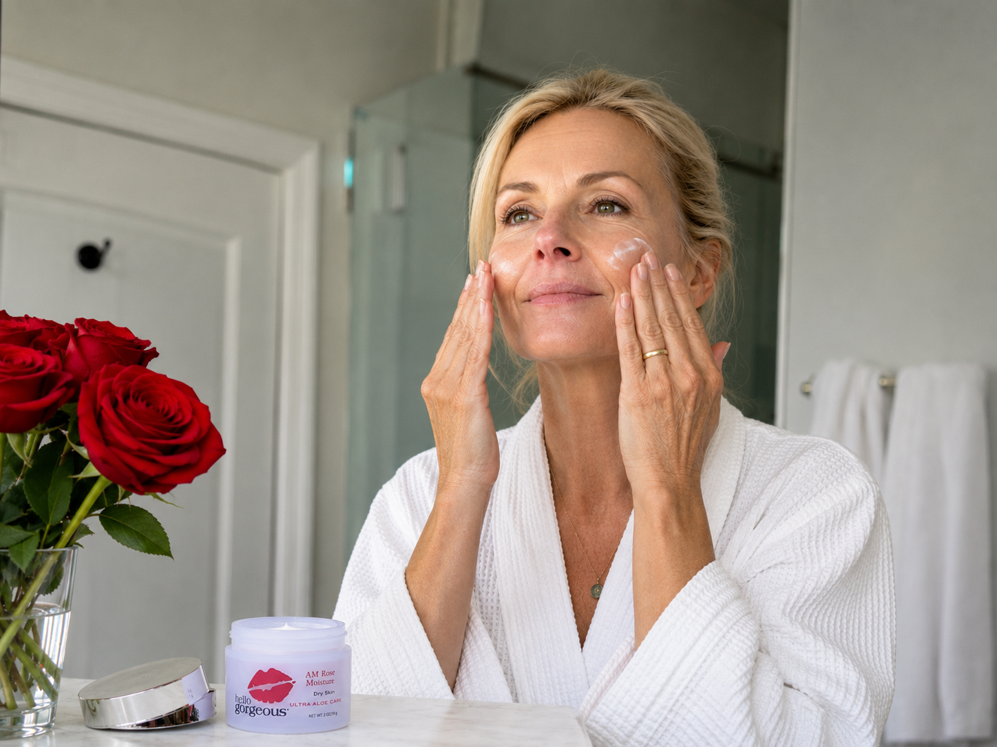AM Rose Moisture Dry Skin Moisturizer