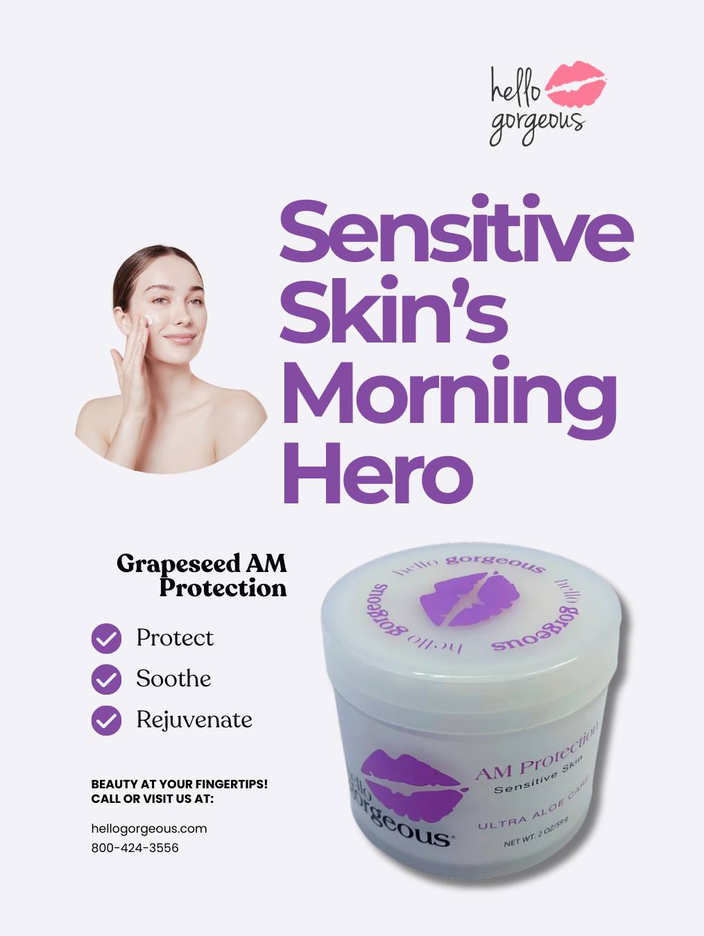 AM Protection Sensitive Skin Moisturizer