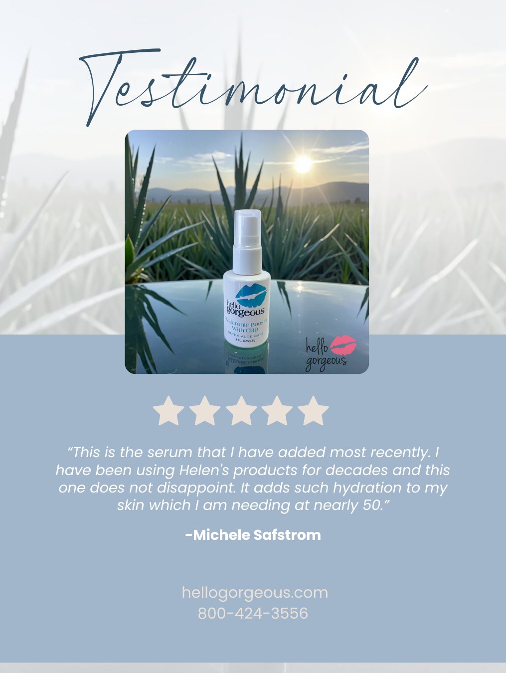 Hyaluronic Booster Face Hydrating Serum