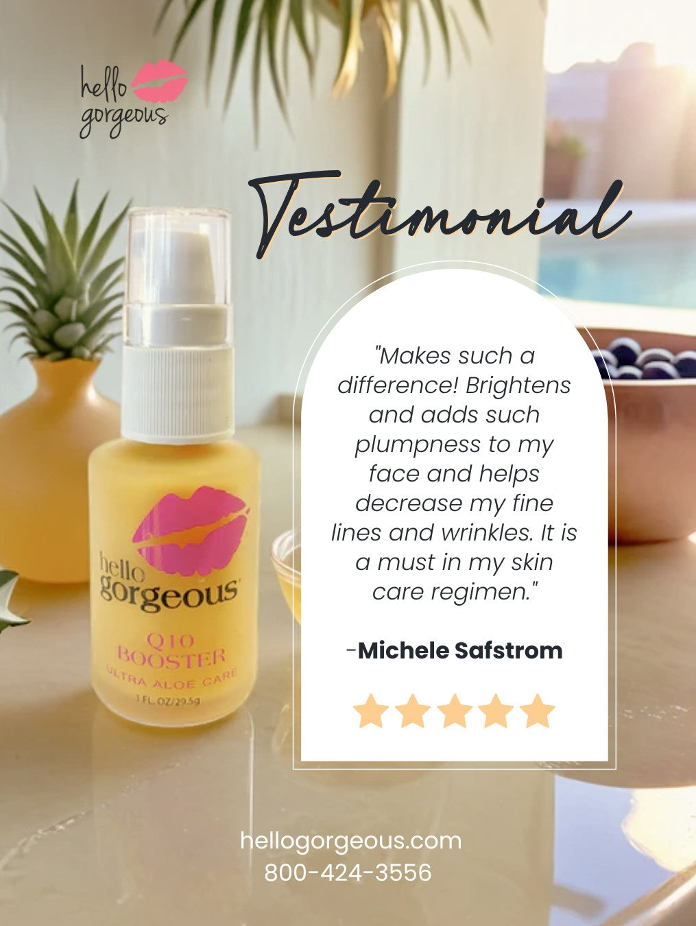 Q-10 Booster Anti-Aging Serum