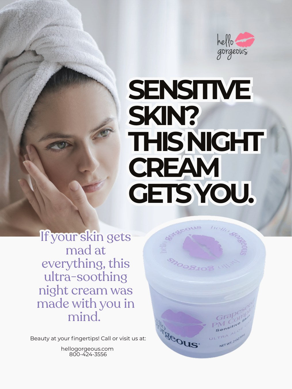 Grapeseed PM Sensitive Skin Cream